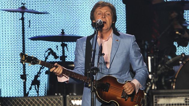 Paul McCartney, un beatle en Lima. (USI)