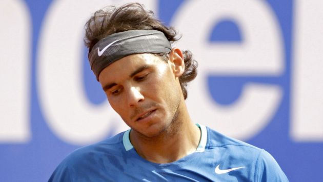 Rafael Nadal cayó en cuartos de final del Torneo de Barcelona. (EFE)