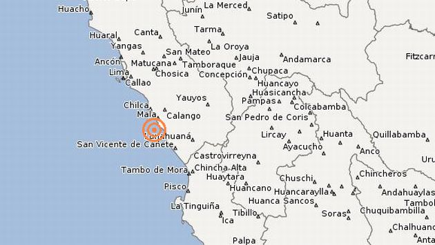 Leve sismo de 3.9 grados se sintió en Lima. (IGP)
