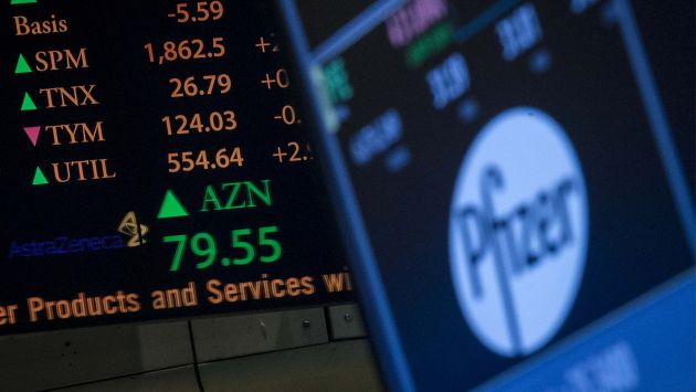 Pfizer quiere apoderarse de AstraZeneca y ofrece casi US$100,000 millones. (Reuters)