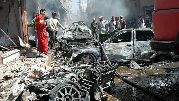 Siria: Al menos 51 muertos por atentados en Homs y Damasco. (Reuters)