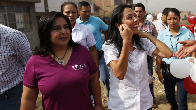 Ana Jara niega subordinación de ministros a Nadine Heredia. (Luis Gonzales)