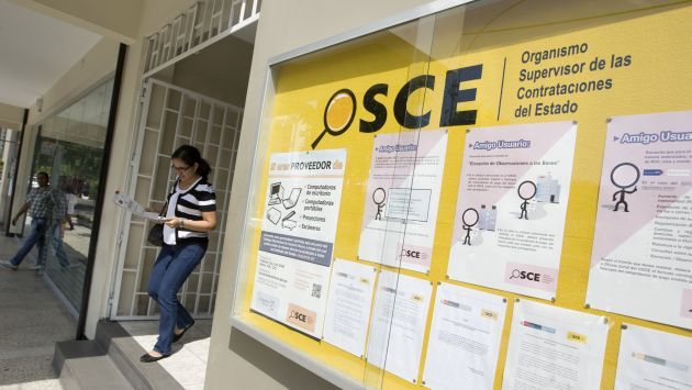 OSCE sancionó 22 proveedores del Estado por presentar documentos falsos. (USI)