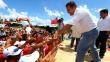 Ollanta Humala destaca reducción de la pobreza en el Perú