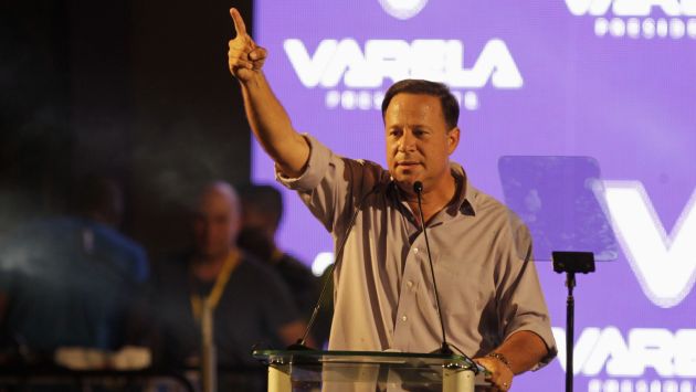 Panamá: Juan Carlos Varela gana las elecciones presidenciales. (EFE)