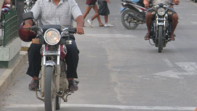 ‘Marcas’ se trasladaban en motocicletas. (Perú21)