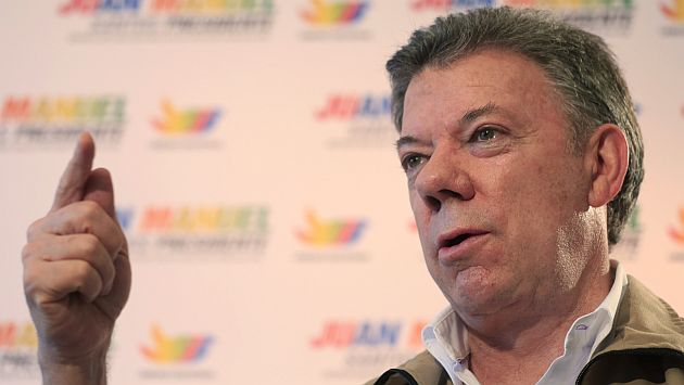 Colombia: Santos dice que proceso de paz peligraría si no es reelegido. (Reuters)