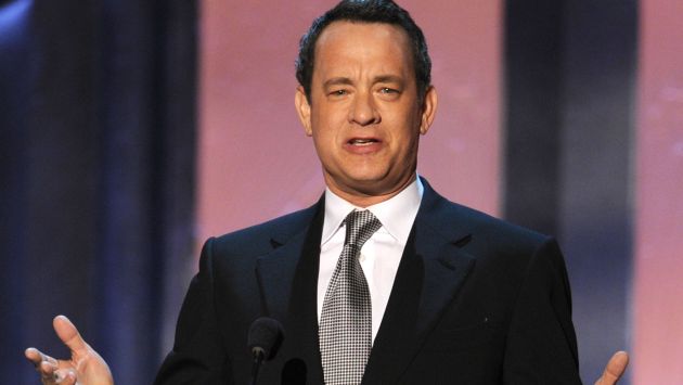 Tom Hanks se tuvo que movilizar en una mula. (AFP)