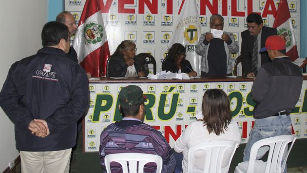 Perú Posible realizó elecciones internas con apoyo de la ONPE. (Difusión)