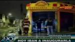 Callao: Extorsionadores incendian panadería que iba a inaugurarse hoy. (Canal 2)