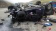 Junín: Seis muertos tras choque de una camioneta con un ómnibus