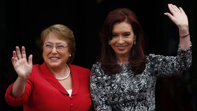 Chile y Argentina se acercan con la vuelta la poder de Michelle Bachelet. (Reuters)