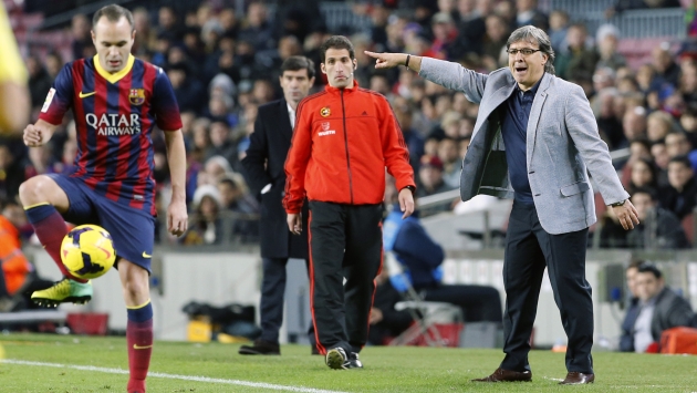 Barcelona: Andrés Iniesta quiere ganar liga española por Gerardo Martino. (AP)