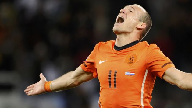 Robben estaría en la Copa del Mundo. (Reuters)