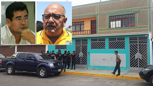 Áncash: Policía allana vivienda de Luis Arroyo, mano derecha de César Álvarez.. (Fabiola Valle)