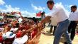 Ollanta Humala: “No vamos a perdonar la corrupción en Cajamarca” 