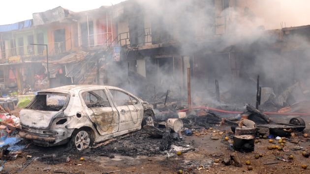 Nigeria: Bombas dejan al menos 118 muertos en un mercado. (AFP)