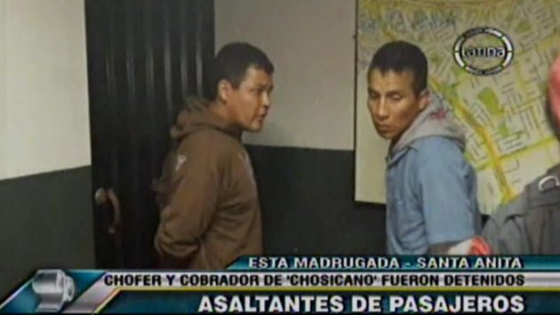 Detenidos fueron trasladados a la comisaría del Santa Anita. (F. Latina)
