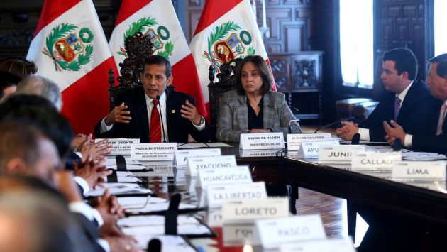 Ollanta Humala se mostró contrario a la atención ambulatoria que dan los médicos durante el paro. (Andina)