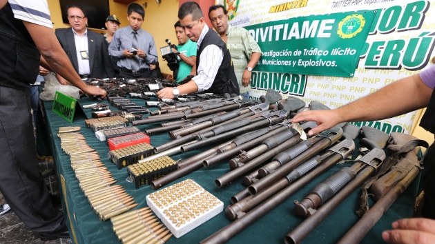 Policía Nacional crea nueva división contra el tráfico ilícito de armas. (USI)