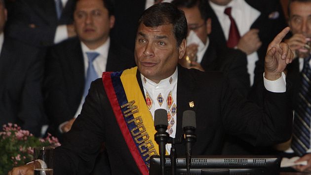 Ecuador: Rafael Correa busca la reelección indefinida en la presidencia (EFE)