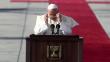 Papa Francisco invita a palestinos e israelíes a orar por la paz