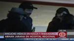 Médicos en huelga armaron fiesta en el Hospital Regional de Ayacucho. (América TV)