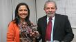 Nadine Heredia y Lula abordan en Brasil la integración latinoamericana