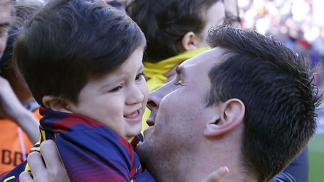 Lionel Messi: “Primero está mi hijo”. (Reuters)