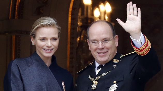 Alberto II y Charlene de Mónaco serán padres. (EFE)