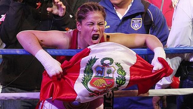 Linda Lecca ocupa ahora la vacante del título mundial de box en la categoría supermosca. (Andina)