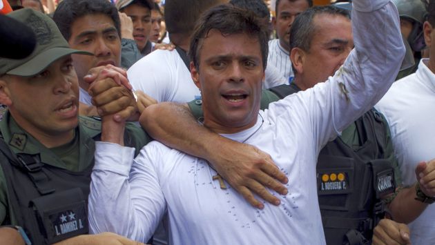 Venezuela: Leopoldo López sería condenado a 10 años de cárcel. (EFE)