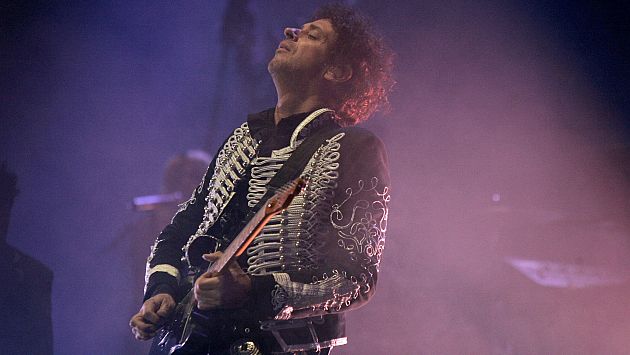 Gustavo Cerati grabó ‘The Child Will Fly’ con Roger Waters. (AP)