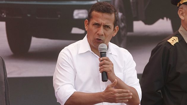 Ollanta Humala defendió el proceso de descentralización. (Mario Zapata)