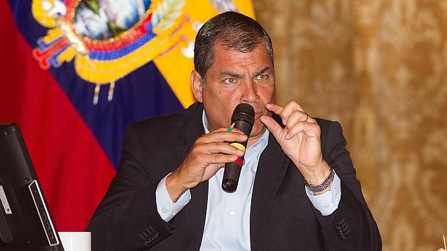 Rafael Correa reitera que irá a otra reelección si no hay otras opciones. (EFE)