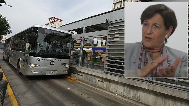 Susana Villarán pide más buses a operadores. (Rafael Cornejo)