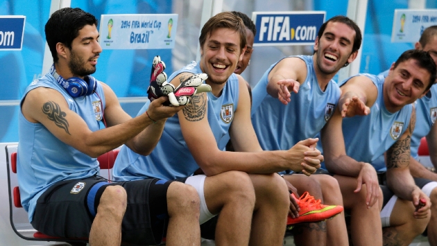 Selección de Uruguay forma parte del Grupo D del Mundial. (AP)