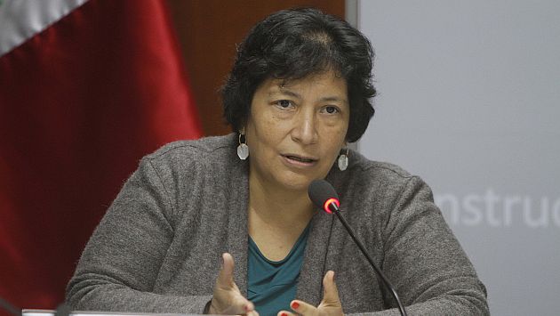 Viceministra de Construcción y Saneamiento, Hilda Sandoval. (USI)