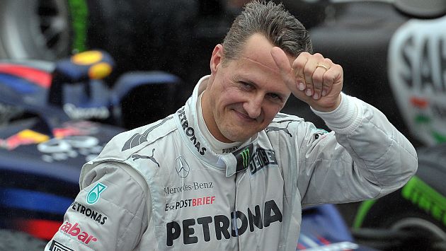 Michael Schumacher despertó del coma. (AFP)