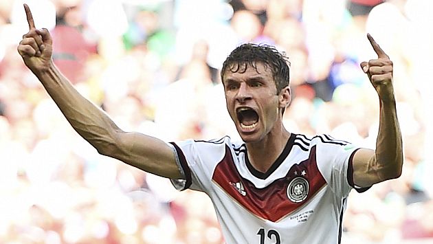 Brasil 2014: Müller anotó triplete en victoria alemana sobre Portugal. (Reuters)