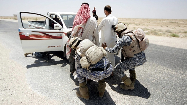 Medidas de seguridad se refuerzan en Irak para evaitar avance subversivo. (EFE)