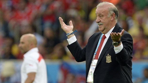 Vicente del Bosque considera “justa” eliminación de España del Mundial. (AP)