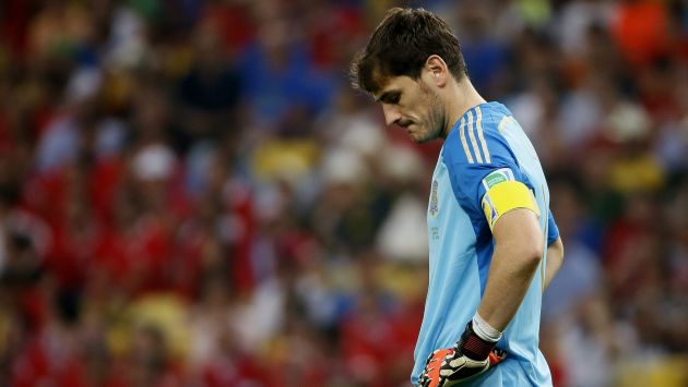 Iker Casillas pide perdón por fracaso de España del Mundial. (EFE)