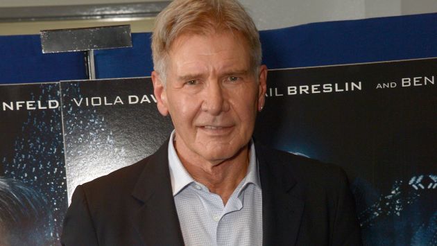 Harrison Ford se fracturó la pierna duran filmación de nuevo episodio de Star Wars. (AP)