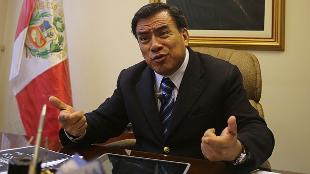 Javier Velásquez Quesquén dijo que Gana Perú consutló con Palacio su voto contra Alan García. (USI)