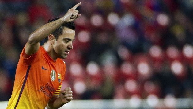 El triste adiós. Xavi pondrá fin a 17 temporadas en Barcelona. Anunció oficial se hará en julio. (AFP)