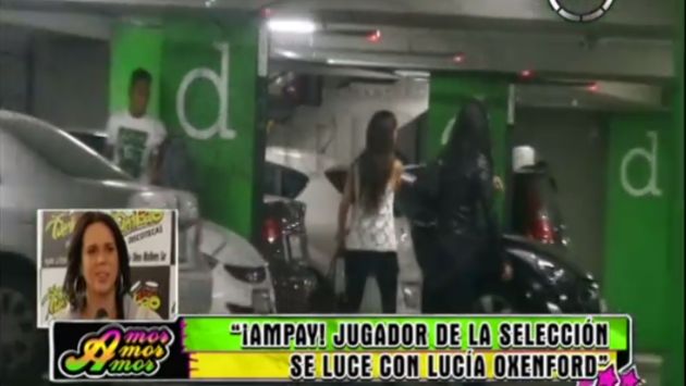 Lucía Oxenford se divirtió en una discoteca con André Carrillo. (Frecuencia Latina)