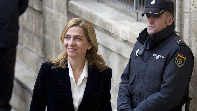 AL BANQUILLO. La hermana del rey Felipe será procesada por delitos fiscales y blanqueo de dinero. (AFP)