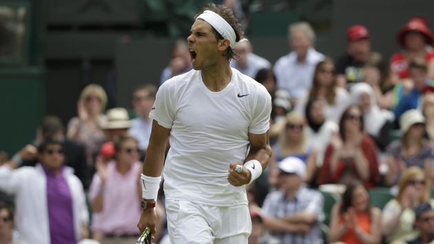 Rafael Nadal ganó, pero sufrió para derrotar a Rosol. (Reuters)