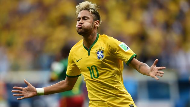 Camiseta de Neymar es la más vendida. (AFP)